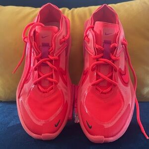 Nike Neon Red Running Shoes